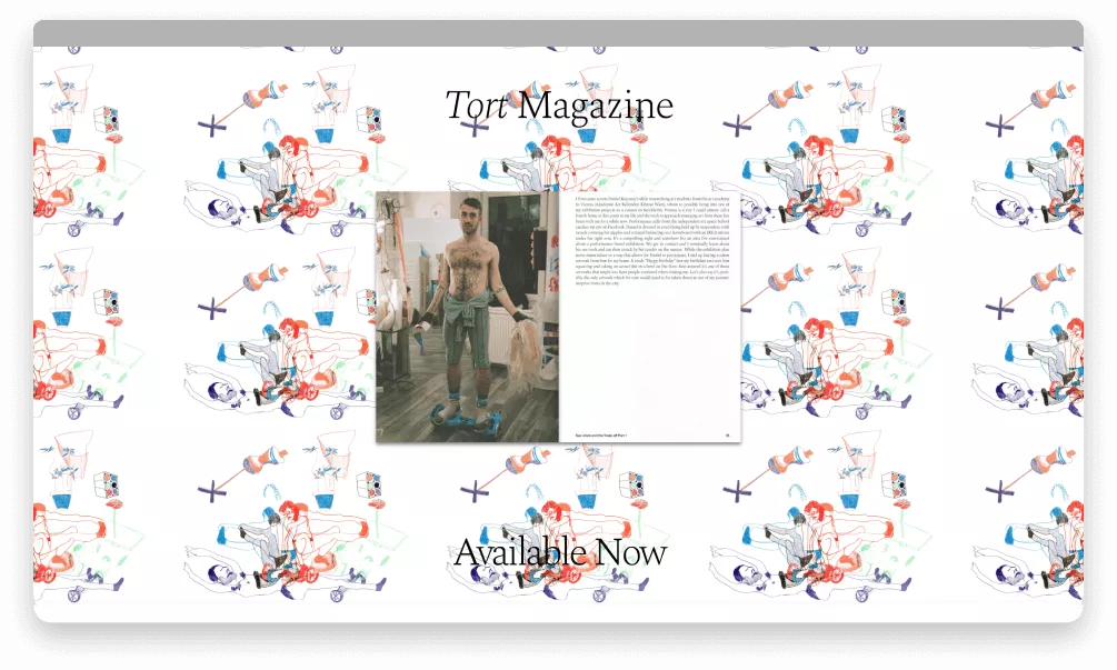 tortmagazine home page